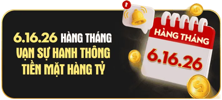 Khuyến mãi theo sự kiện và mùa giải 888 VND