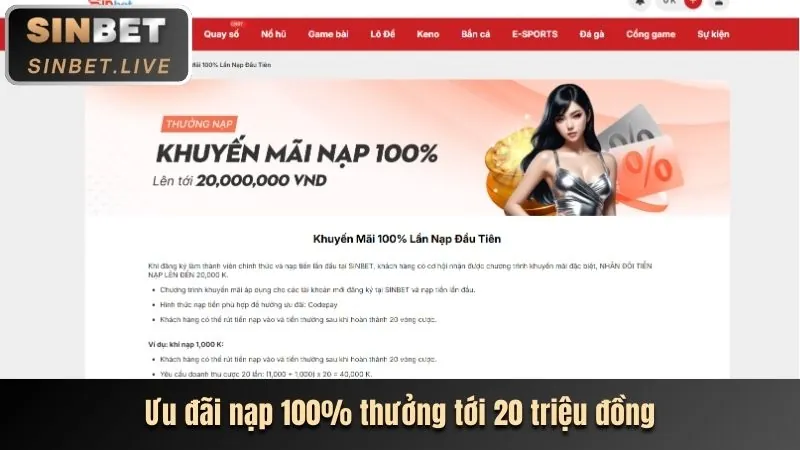 Cá cược thể thao 888 vnd